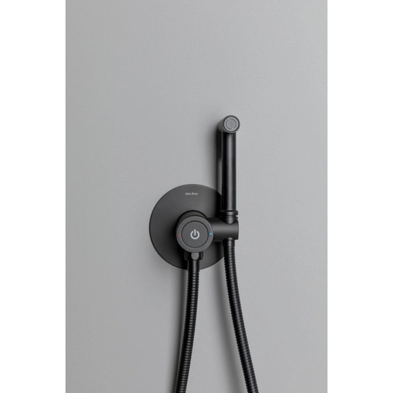 Набор для гигиенического душа Allen Brau Liberty 5.33005-31 (со скрытой частью) чёрный матовый - фото 6