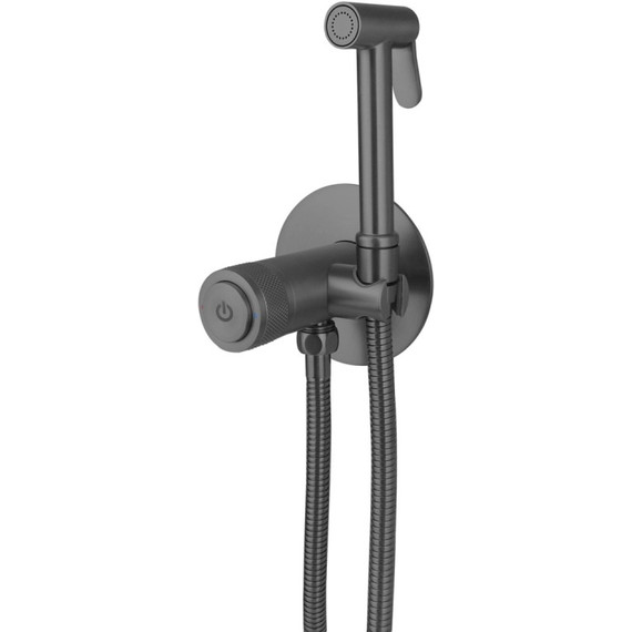 Набор для гигиенического душа Allen Brau Liberty 5.33005-MG (со скрытой частью) графит - фото 