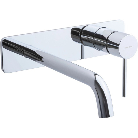 Смеситель для раковины настенный Allen Brau Glority 5.51004-00 (со скрытой частью) - фото 
