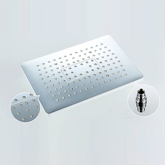 Душевая стойка Gappo Jacob G2407-8, белый/хром - фото 8