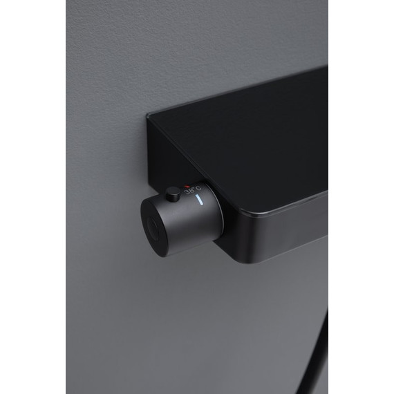 Смеситель для душа с термостатом Allen Brau Fantasy 5.11002-31, чёрный матовый - фото 4