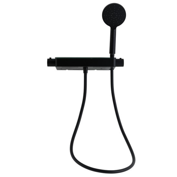 Смеситель для душа с термостатом Allen Brau Fantasy 5.11002-31, чёрный матовый - фото 6