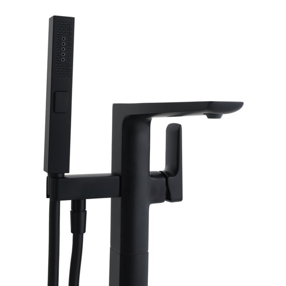 Смеситель для ванны Allen Brau Infinity 5.21009-31 (со скрытой частью) чёрный матовый - фото 3