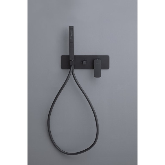 Смеситель для душа Allen Brau Infinity 5.21011-31 (со скрытой частью) чёрный матовый - фото 4