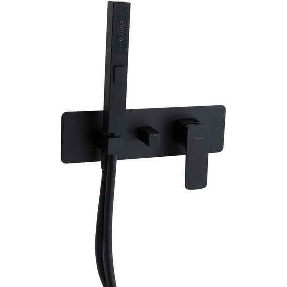 Смеситель для душа Allen Brau Infinity 5.21011-31 (со скрытой частью) чёрный матовый - фото 
