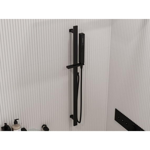 Душевой гарнитур Allen Brau Infinity 5.21013-31, чёрный матовый - фото 10