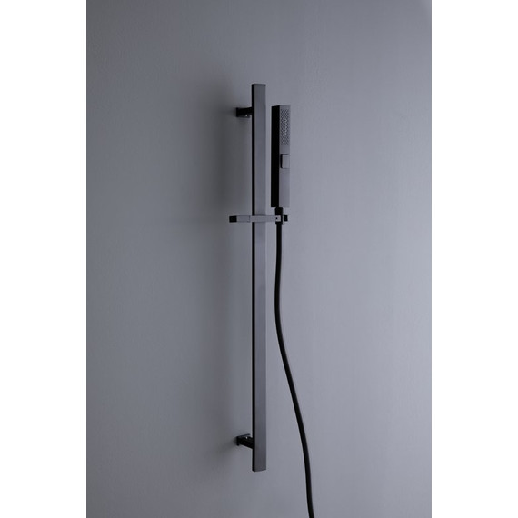 Душевой гарнитур Allen Brau Infinity 5.21013-31, чёрный матовый - фото 8