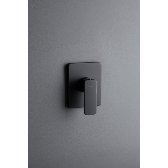 Смеситель для душа Allen Brau Infinity X1 5.21015-31 (со скрытой частью) чёрный матовый - фото 2