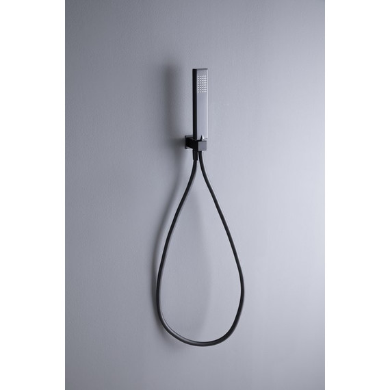 Душевой гарнитур Allen Brau Infinity 5.21021-31, чёрный матовый - фото 4