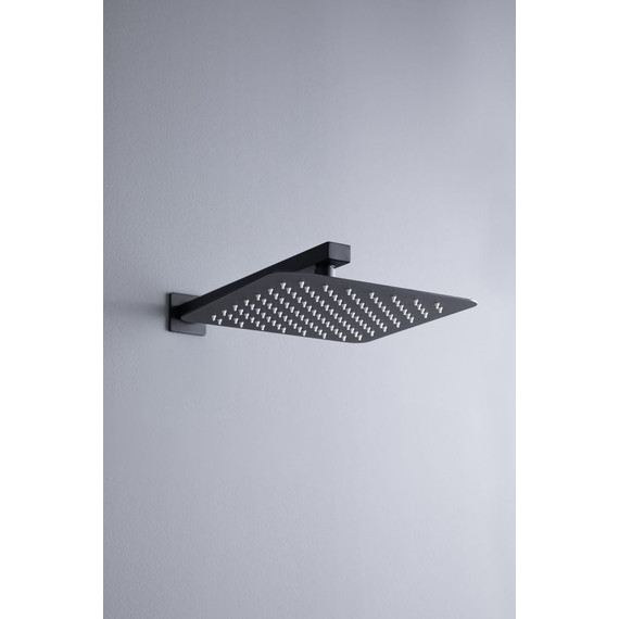 Верхний душ Allen Brau Infinity 300х300 мм 5.21A19-31, чёрный матовый - фото 5