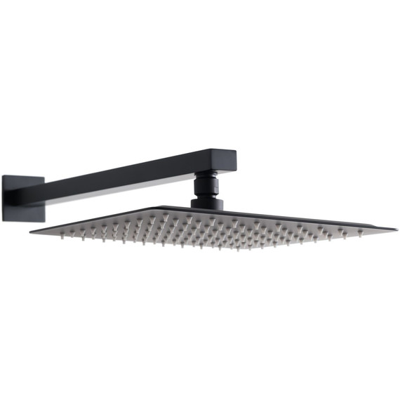 Верхний душ Allen Brau Infinity 300х300 мм 5.21A19-31, чёрный матовый - фото 2