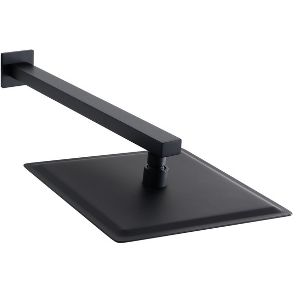 Верхний душ Allen Brau Infinity 300х300 мм 5.21A19-31, чёрный матовый - фото 4