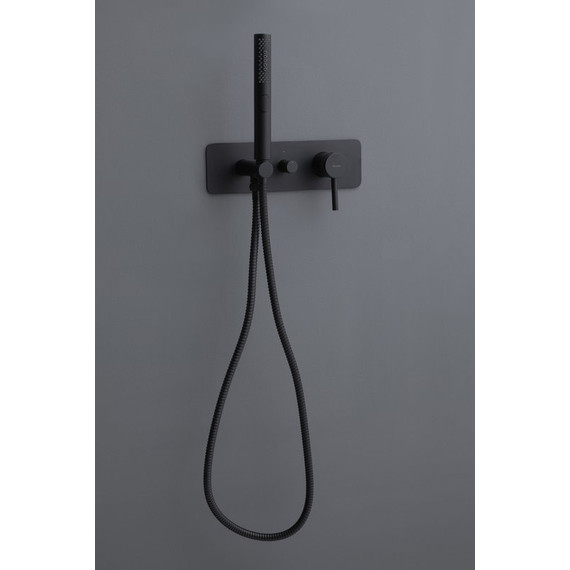 Смеситель для душа Allen Brau Priority 5.31009-31 (со скрытой частью) чёрный матовый - фото 4