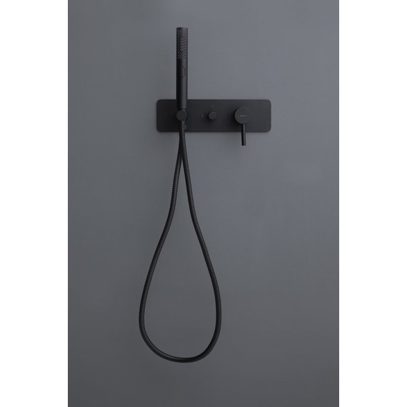 Смеситель для душа Allen Brau Priority 5.31009-31 (со скрытой частью) чёрный матовый - фото 5