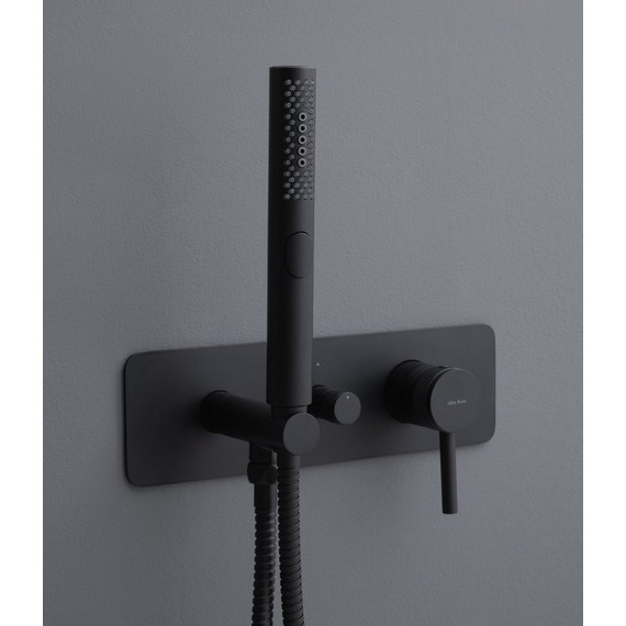 Смеситель для душа Allen Brau Priority 5.31009-31 (со скрытой частью) чёрный матовый - фото 6