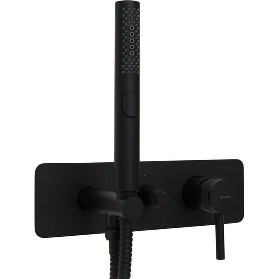 Смеситель для душа Allen Brau Priority 5.31009-31 (со скрытой частью) чёрный матовый - фото 3