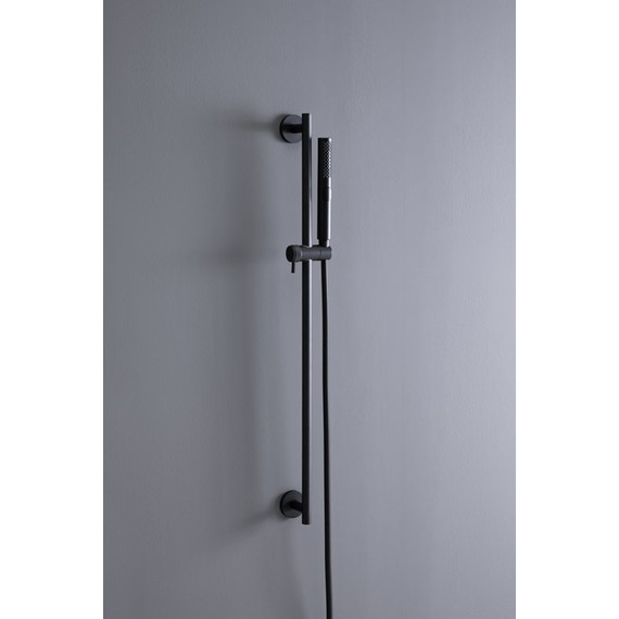 Душевой гарнитур Allen Brau Priority 5.31010-31, чёрный матовый - фото 4