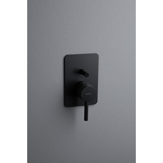 Смеситель для душа Allen Brau Priority X2 5.31011-31 (со скрытой частью) чёрный матовый - фото 3