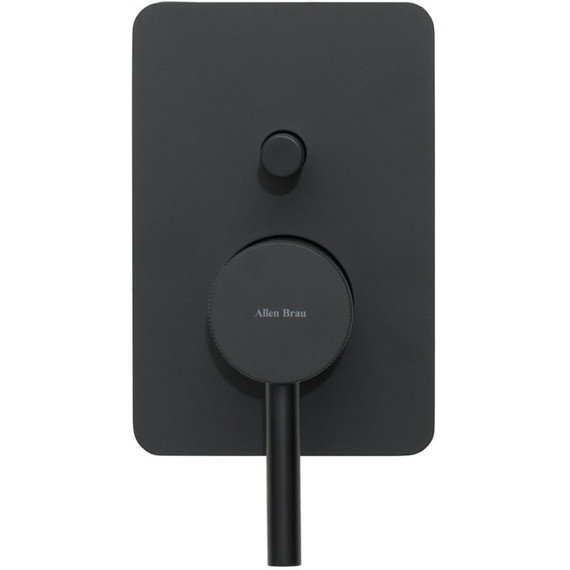 Смеситель для душа Allen Brau Priority X2 5.31011-31 (со скрытой частью) чёрный матовый - фото 2