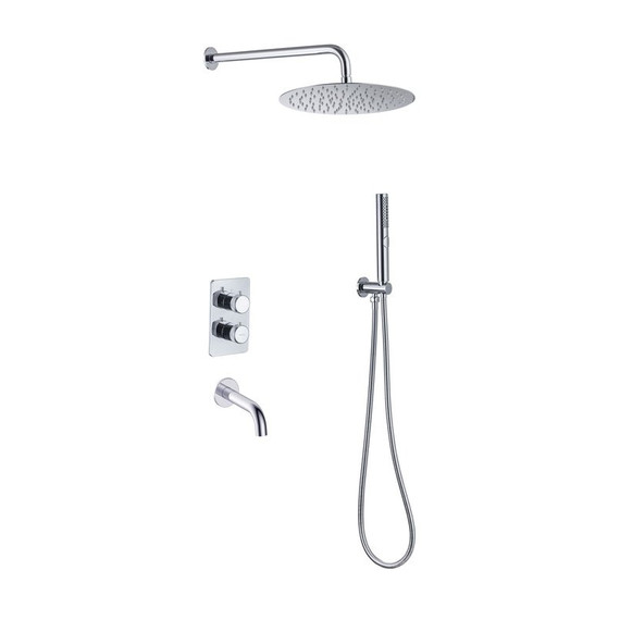 Душевая система для ванны с термостатом Allen Brau Priority 5.31014-00 - фото 
