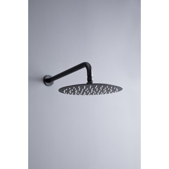 Верхний душ Allen Brau Priority 250 мм 5.31017-31, чёрный матовый - фото 3