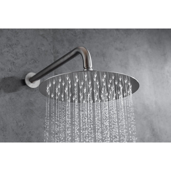 Верхний душ Allen Brau Priority 250 мм 5.31017-BN, никель - фото 4