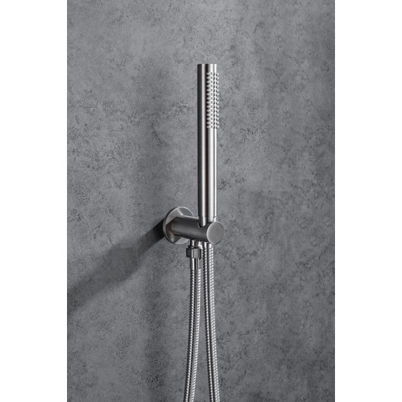 Душевой гарнитур Allen Brau Priority 5.31019-BN, никель - фото 4