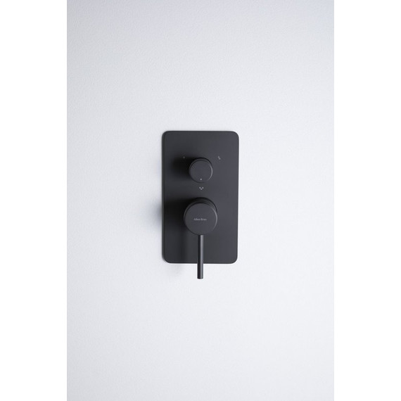 Смеситель для ванны Allen Brau Priority 5.31A11-31 (со скрытой частью) чёрный матовый - фото 5