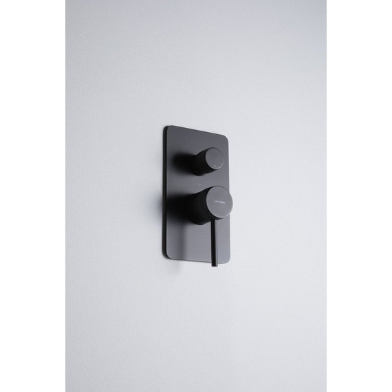 Смеситель для ванны Allen Brau Priority 5.31A11-31 (со скрытой частью) чёрный матовый - фото 7