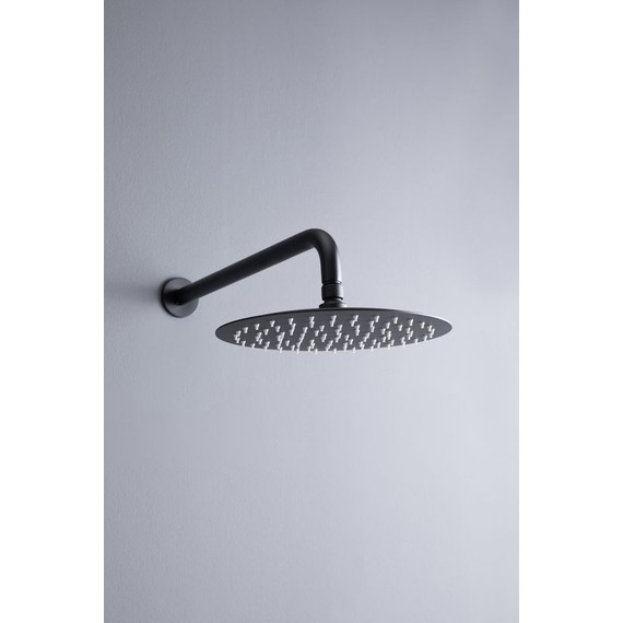 Верхний душ Allen Brau Priority 300 мм 5.31A17-31, чёрный матовый - фото 3