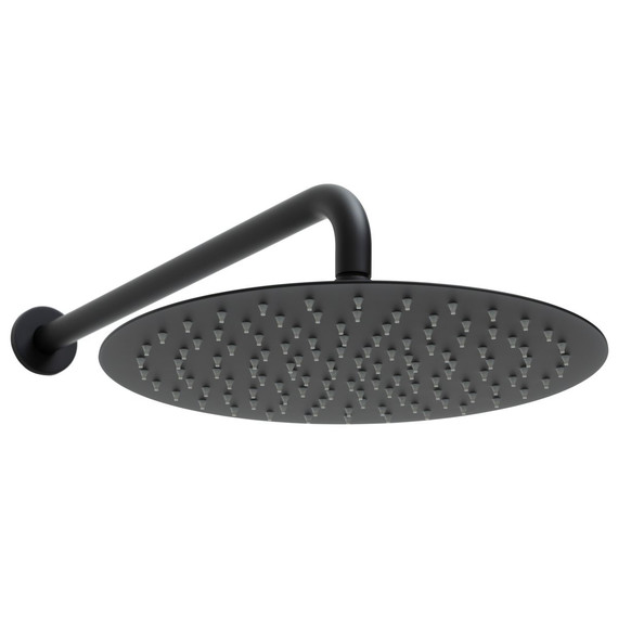 Верхний душ Allen Brau Priority 300 мм 5.31A17-31, чёрный матовый - фото 