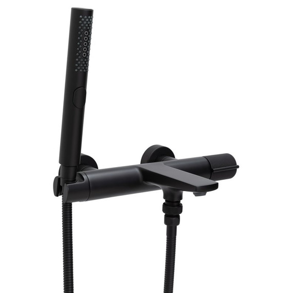 Смеситель для ванны Allen Brau Liberty 5.33006-31, чёрный матовый - фото 