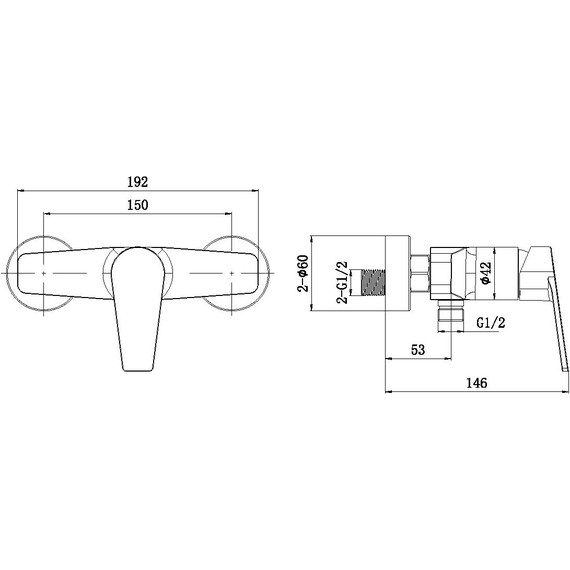 Смеситель для душа Allen Brau Eclipse 5.E1004-00 - фото 4
