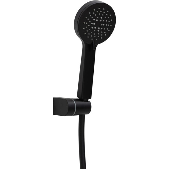 Душевой гарнитур Allen Brau Eclipse 5.E1005-31, чёрный матовый - фото 