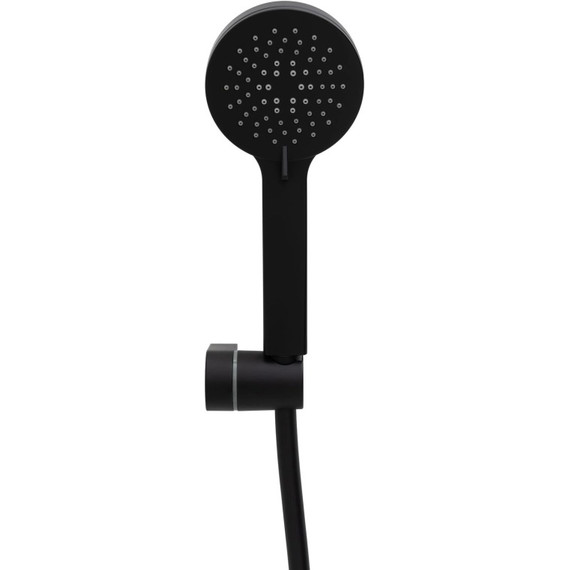 Душевой гарнитур Allen Brau Eclipse 5.E1005-31, чёрный матовый - фото 2