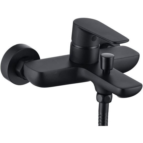 Смеситель для ванны Allen Brau Eclipse 2.0 5.E1A03-31, чёрный матовый - фото 
