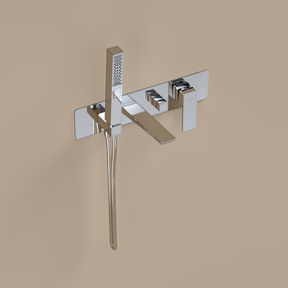 Смеситель для ванны Allen Brau Infinity 5.21007-00 (со скрытой частью) - фото 8