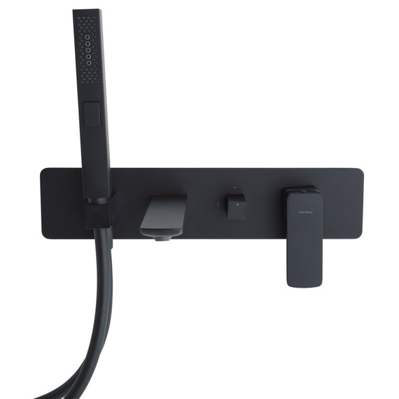 Смеситель для ванны Allen Brau Infinity 5.21007-31 (со скрытой частью) чёрный матовый - фото 2