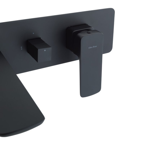 Смеситель для ванны Allen Brau Infinity 5.21007-31 (со скрытой частью) чёрный матовый - фото 4