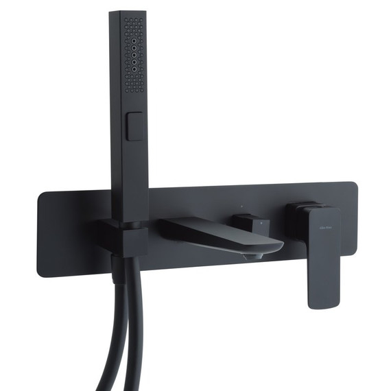 Смеситель для ванны Allen Brau Infinity 5.21007-31 (со скрытой частью) чёрный матовый - фото 