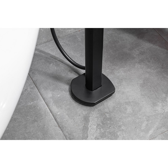 Смеситель для ванны Allen Brau Infinity 5.21009-31 (со скрытой частью) чёрный матовый - фото 15