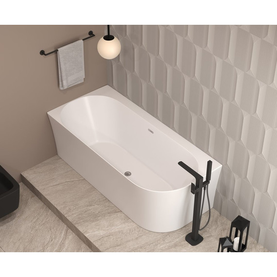 Смеситель для ванны Allen Brau Infinity 5.21009-31 (со скрытой частью) чёрный матовый - фото 16