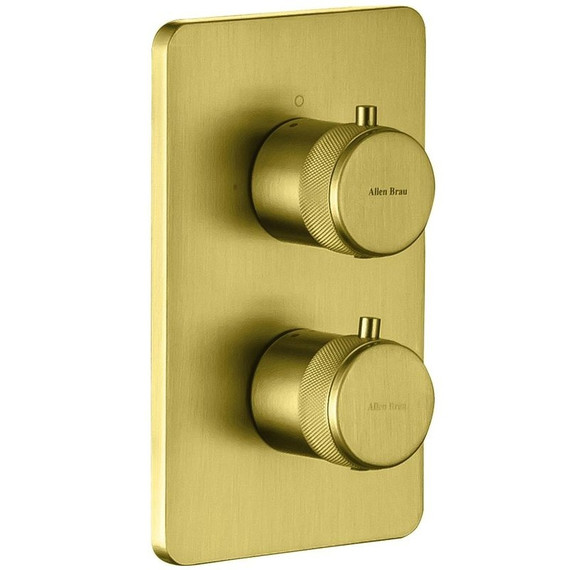 Смеситель для ванны Allen Brau Priority 5.31213-GB (со скрытой частью) золото - фото 