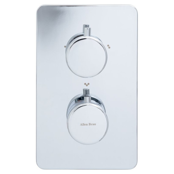 Смеситель для ванны с термостатом Allen Brau Priority 5.31314-00 (со скрытой частью) - фото 2