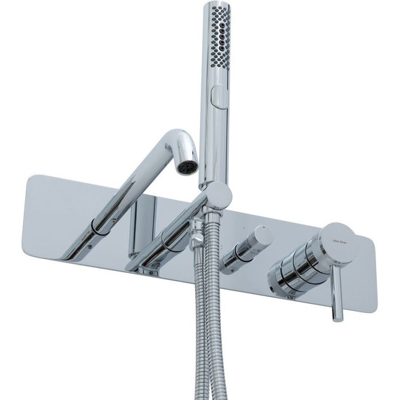 Смеситель для ванны Allen Brau Priority 5.31A05-00 (со скрытой частью) - фото 5