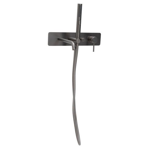 Смеситель для ванны Allen Brau Priority 5.31A05-MG (со скрытой частью) графит - фото 2