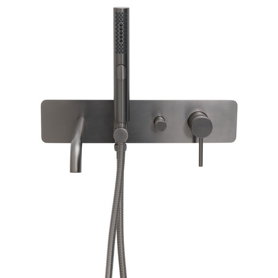 Смеситель для ванны Allen Brau Priority 5.31A05-MG (со скрытой частью) графит - фото 3