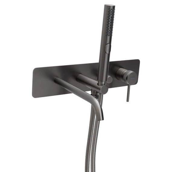 Смеситель для ванны Allen Brau Priority 5.31A05-MG (со скрытой частью) графит - фото 4