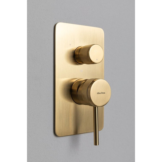 Смеситель для ванны Allen Brau Priority 5.31A11-GB (со скрытой частью) золото - фото 6