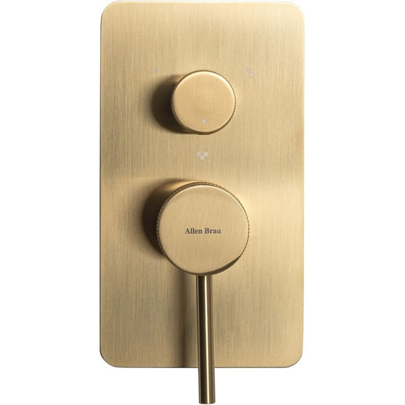 Смеситель для ванны Allen Brau Priority 5.31A11-GB (со скрытой частью) золото - фото 2
